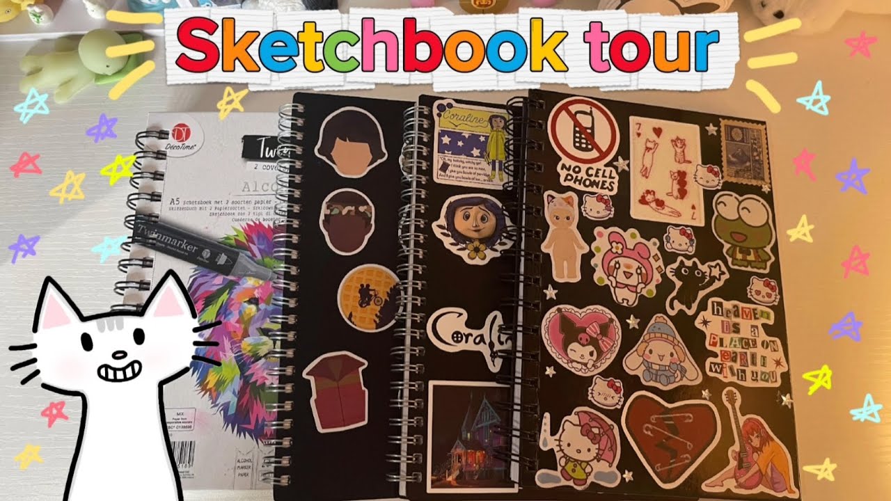 Sketchbook Tour!!