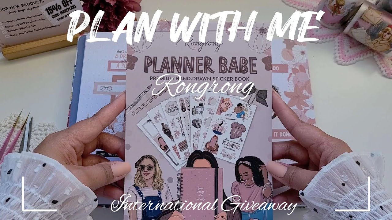 ASMR Journaling | Plan With Me w/  International Giveaway (Closed) ft 