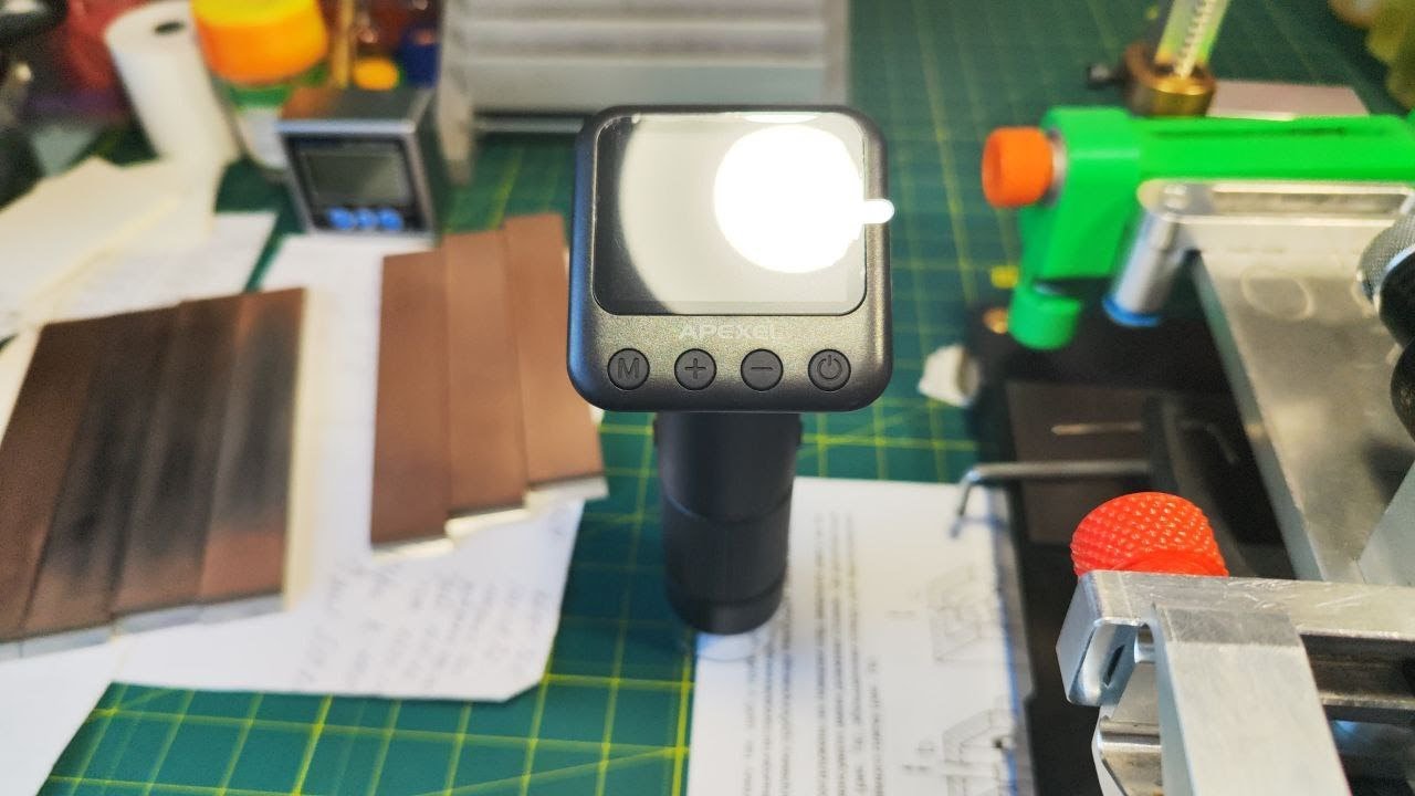 APEXEL 4000X-800X HD Microscope MS008 Handheld Portable Digital Microscope