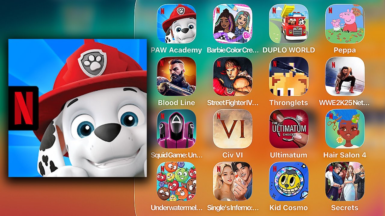 PAW Patrol Academy NETFLIX — Мобильная игра — Обзор игрового процесса (iOS/iPadOS, Android)