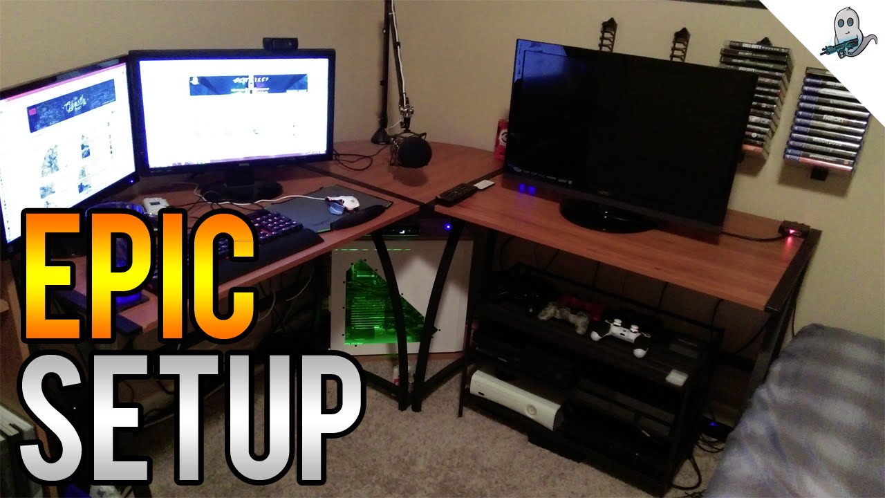 MY EPIC GAMING SETUP (2015)