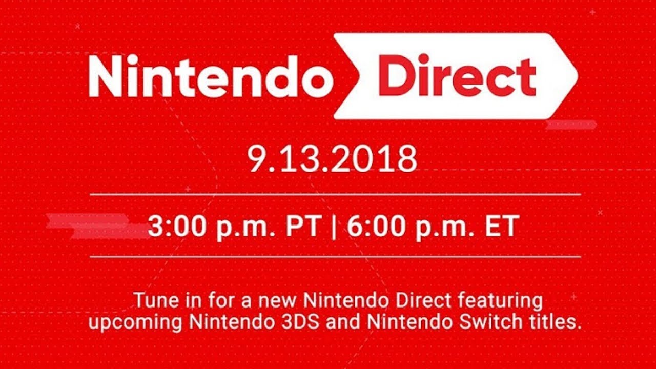 Nintendo Direct 9.13.2018