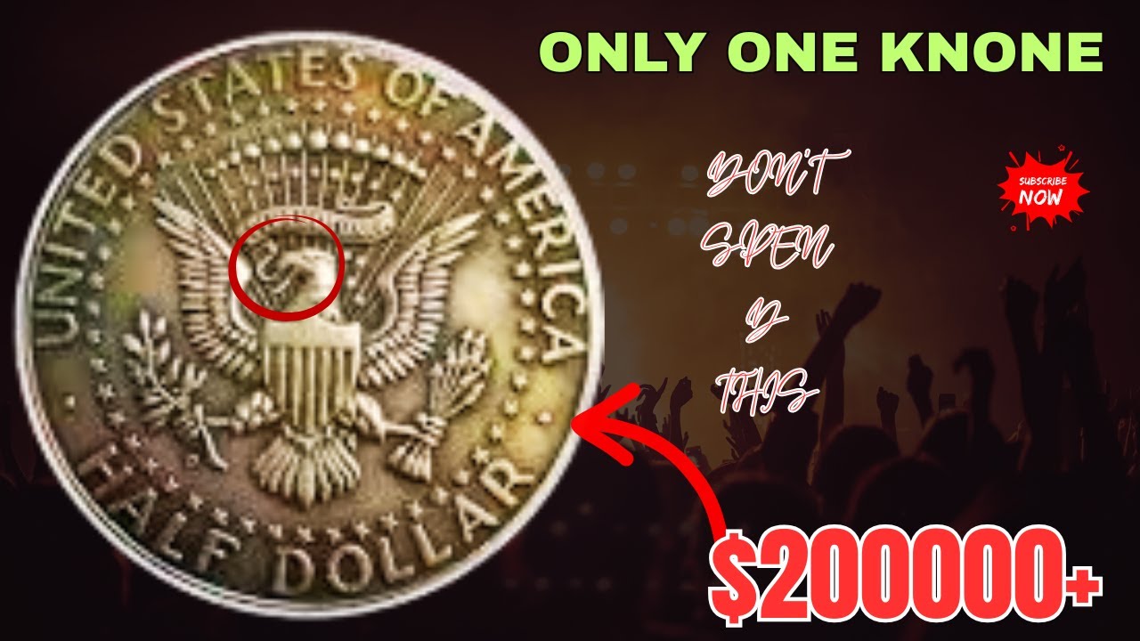 Top 5 Most Valuable Kennedy Half Dollar Coins Still in Circulation  Rare USA Coins Worth Big Money