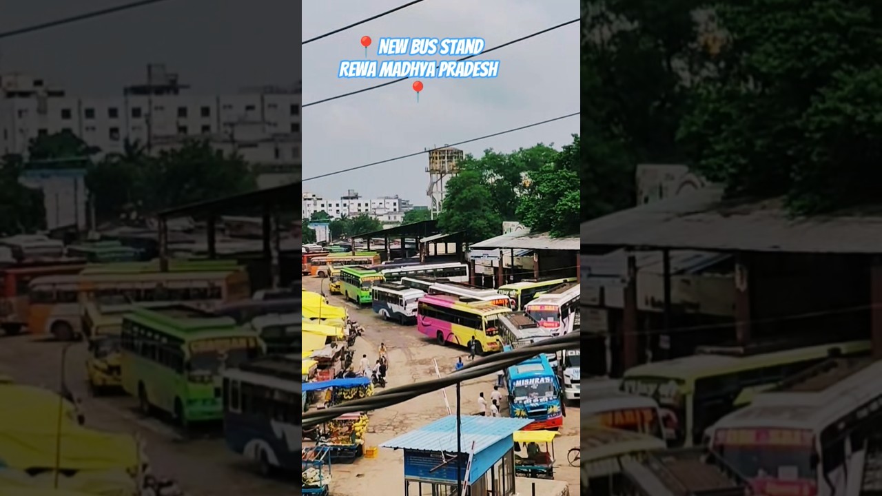 📍new bus stand Rewa Madhya Pradesh 📍#virulshorts #rewanewbusstand #newbusstand #rewariyasat