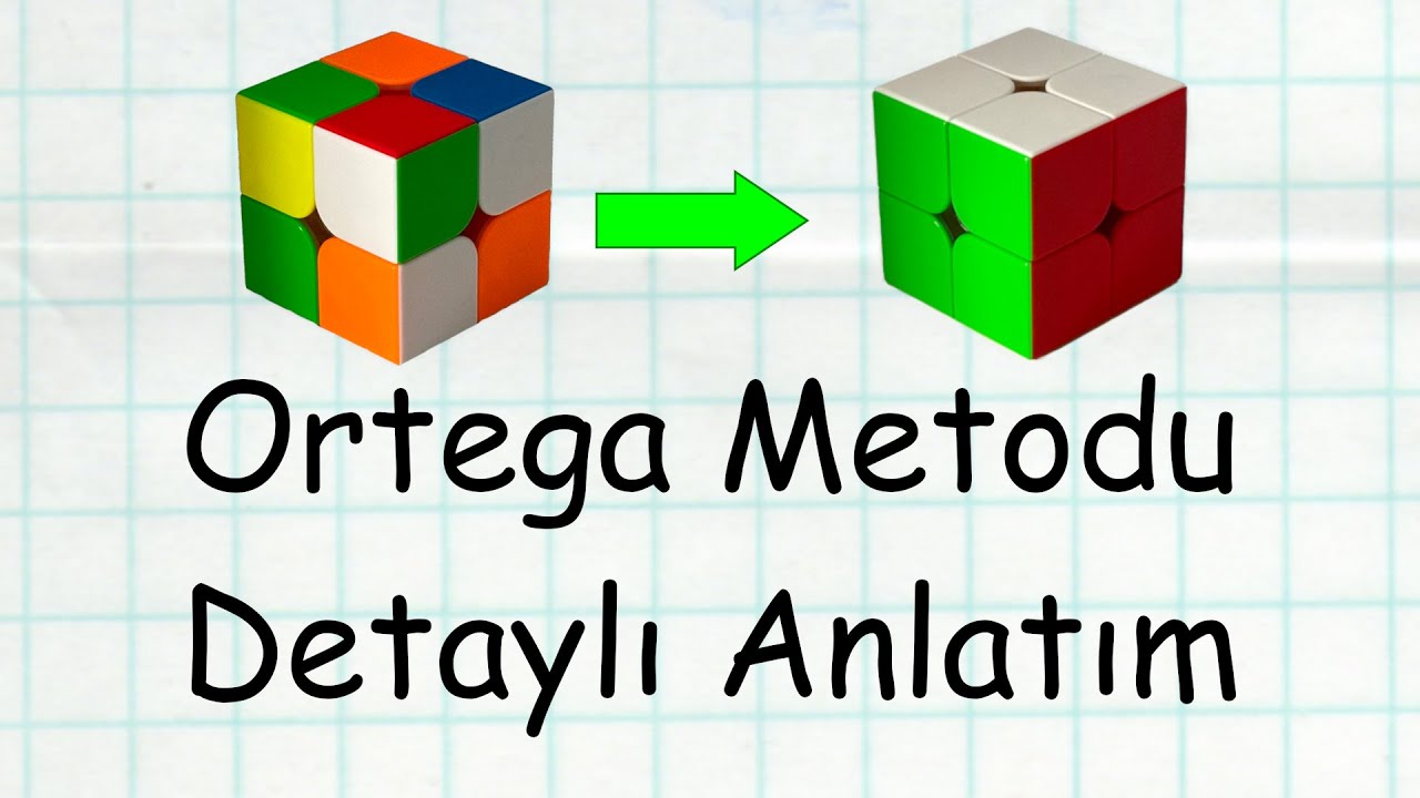 2x2 Zeka Küpü Orta Seviye Çözüm Yöntemi | Ortega Metodu