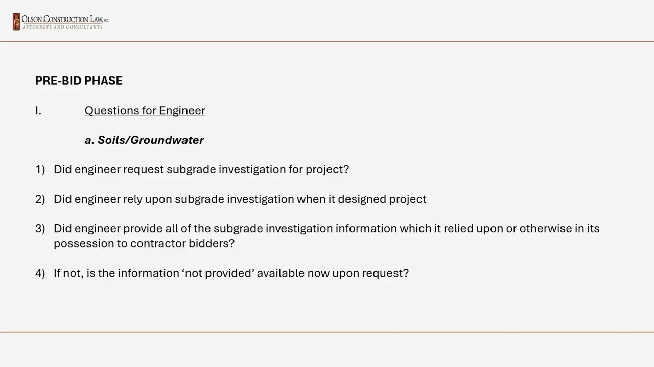 NUCA Construction Law: Craft Your Pre Bid Questions The Right Way,mp4