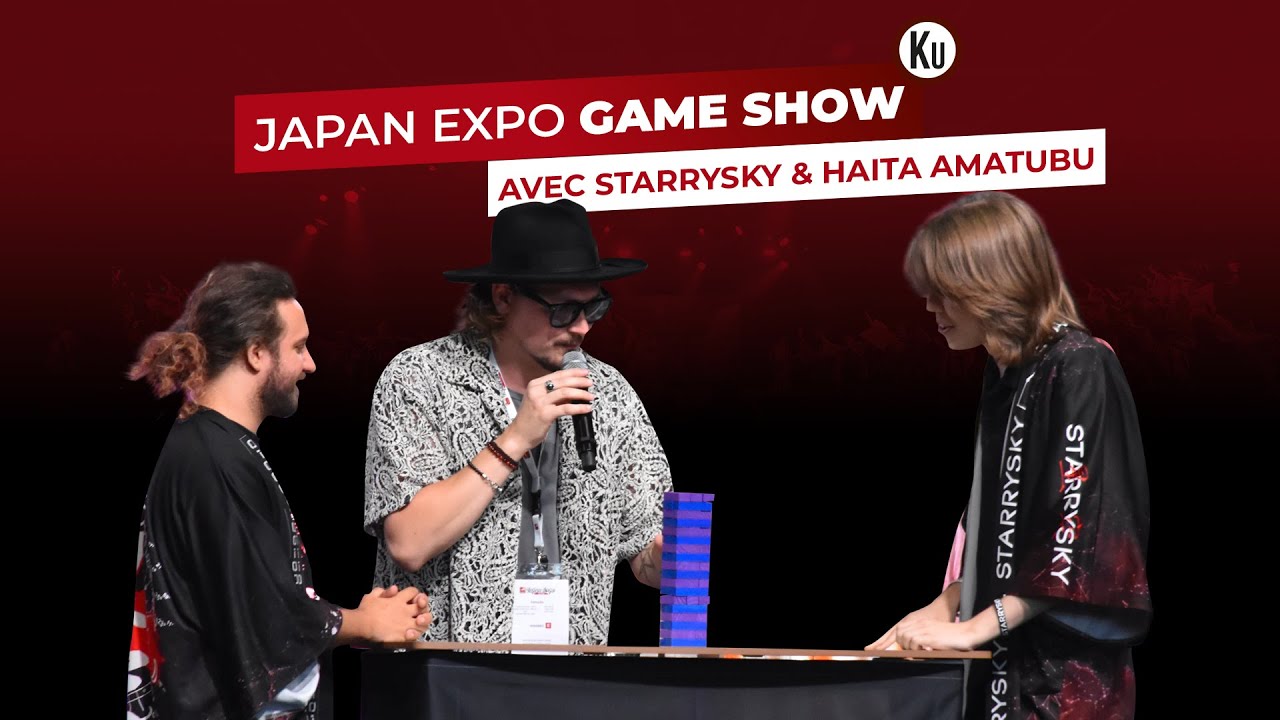 Japan Expo Game Show avec @STARRYSKY & @はいた雨ツブ - Japan Expo 2025