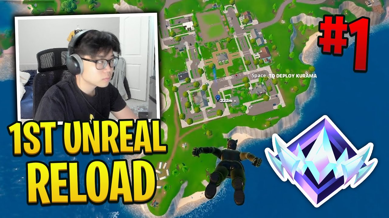 Khanada Road To 1ST Place UNREAL Ranked in Fortnite Reload
