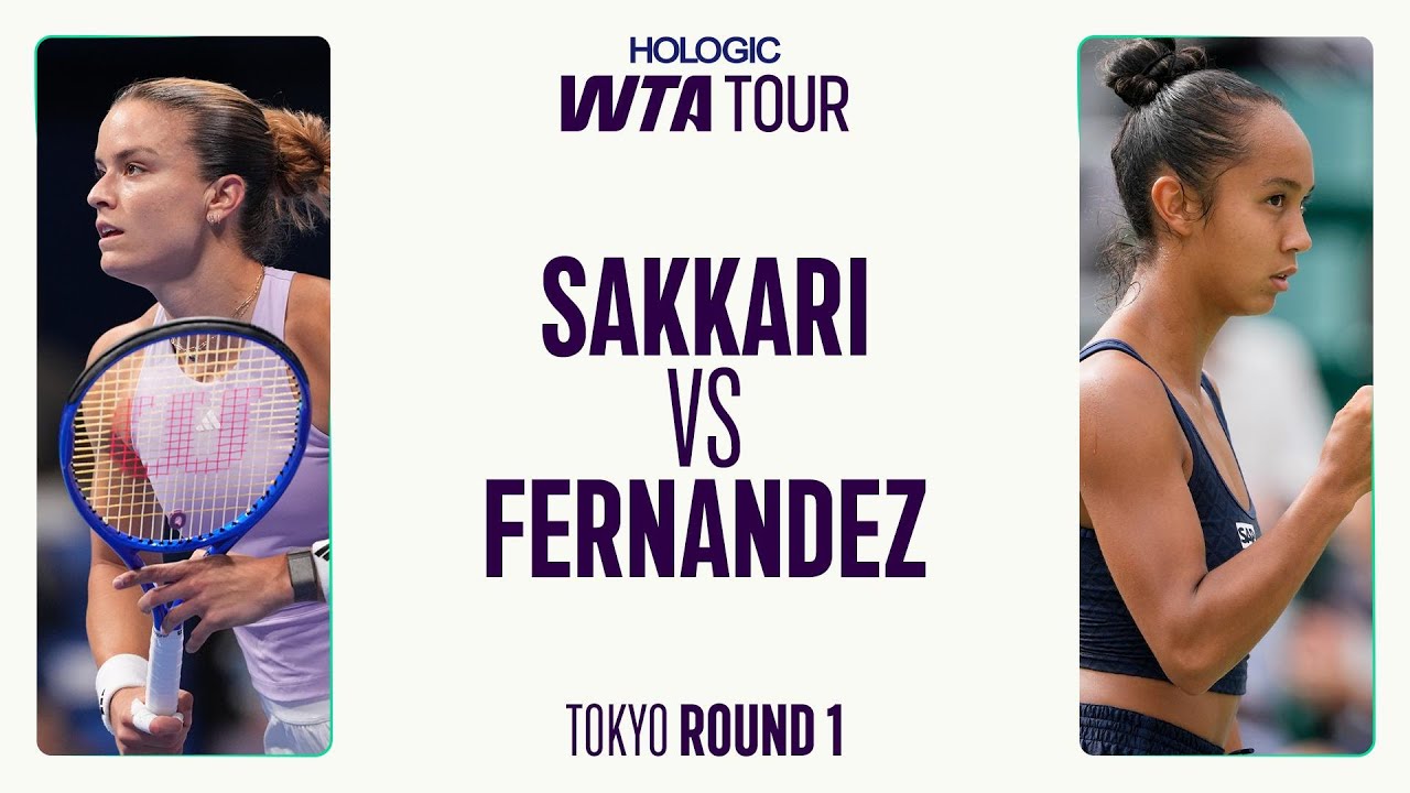 Leylah Fernandez vs. Maria Sakkari | 2025 Tokyo Round 1 | WTA Match Highlights