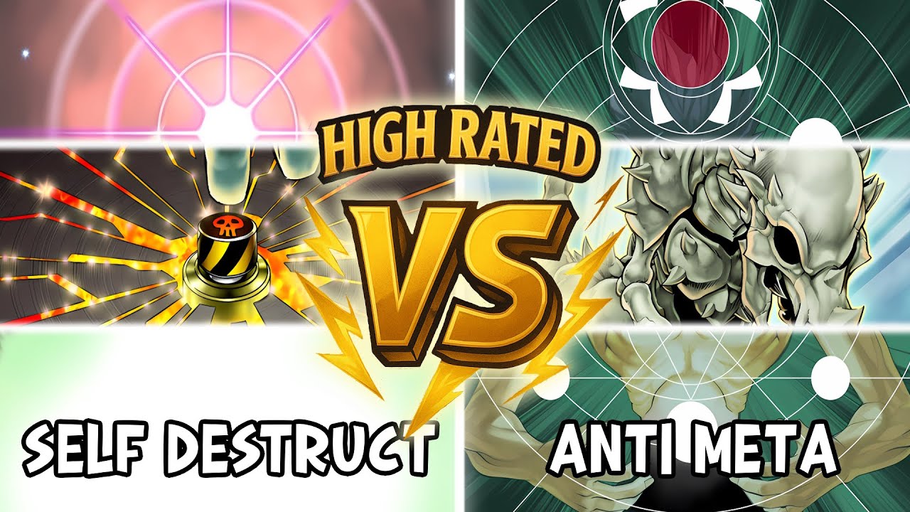 Self destruction vs Anti-meta (😥😥😥😱) | High Rated | Edison Format | Dueling Book
