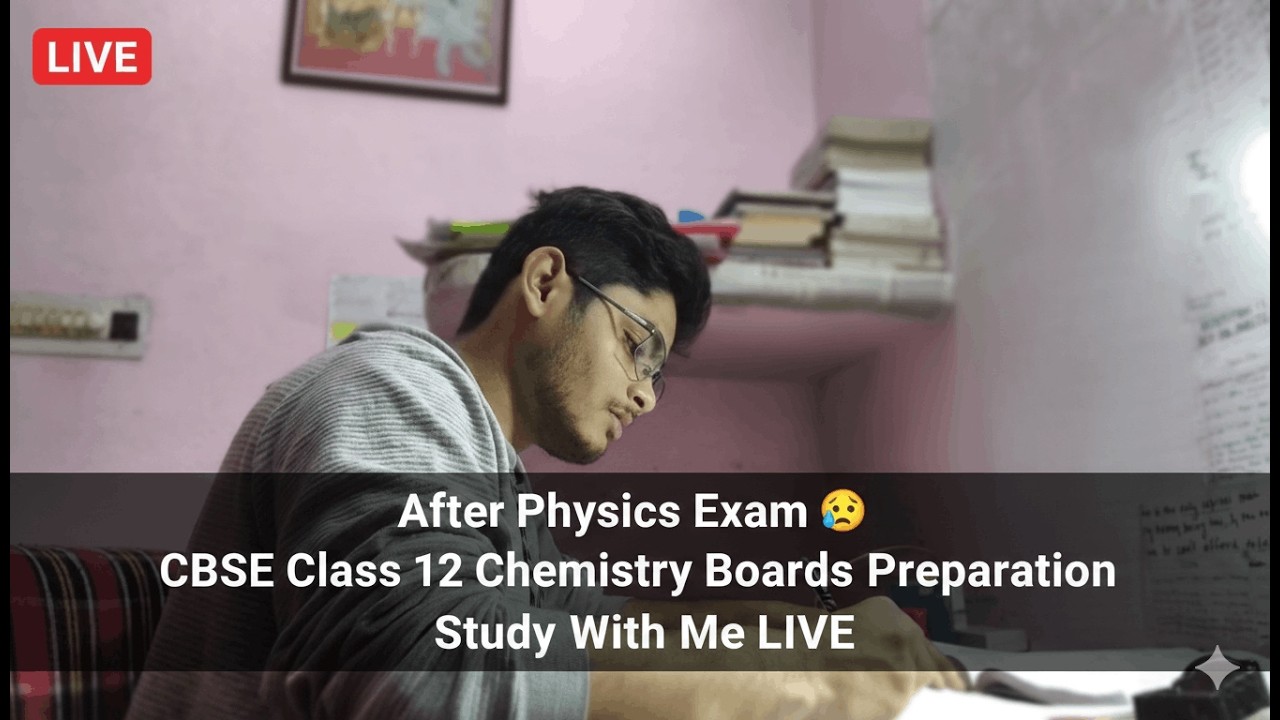 After Physics Exam 😶 | CBSE Class 12 Chemistry Boards Preparation LIVE