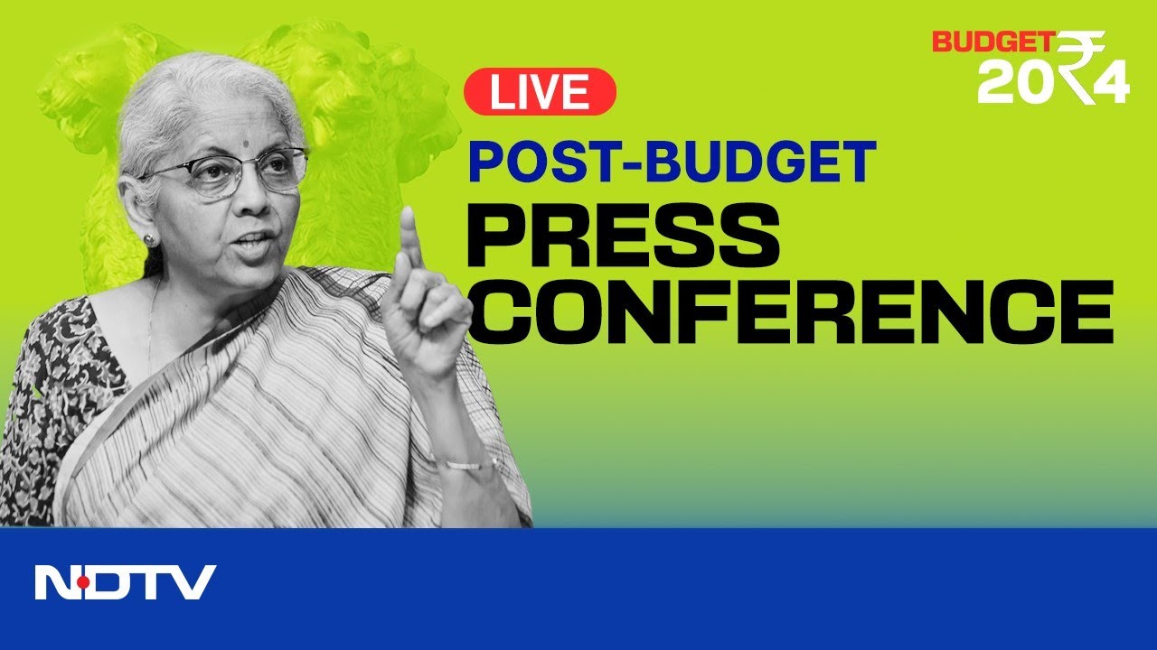 Union Budget 2024: Nirmala Sitharaman's Post Budget Announcement Press Conference LIVE