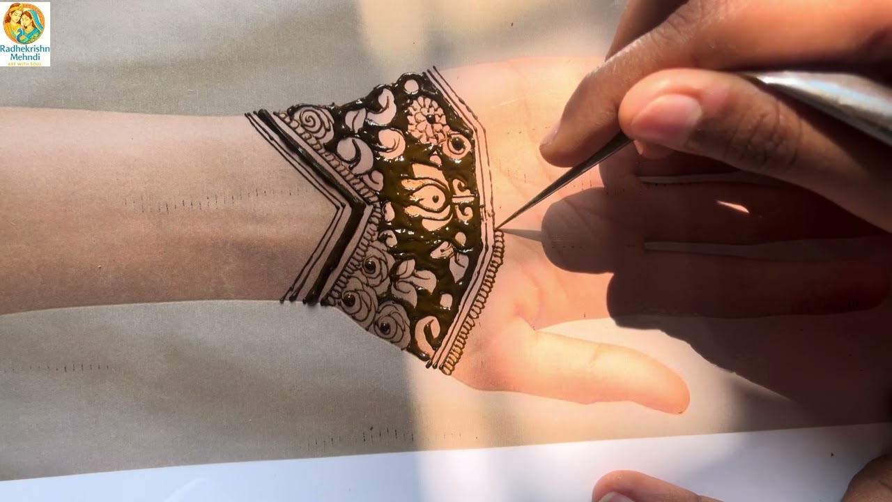 Everyone Can Try This Simple Mehndi 💯