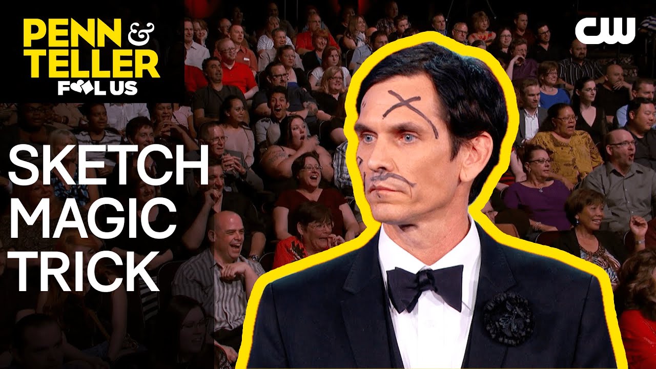 Magician Performs Doodle Drawing Magic Trick | Penn & Teller: Fool Us | The CW