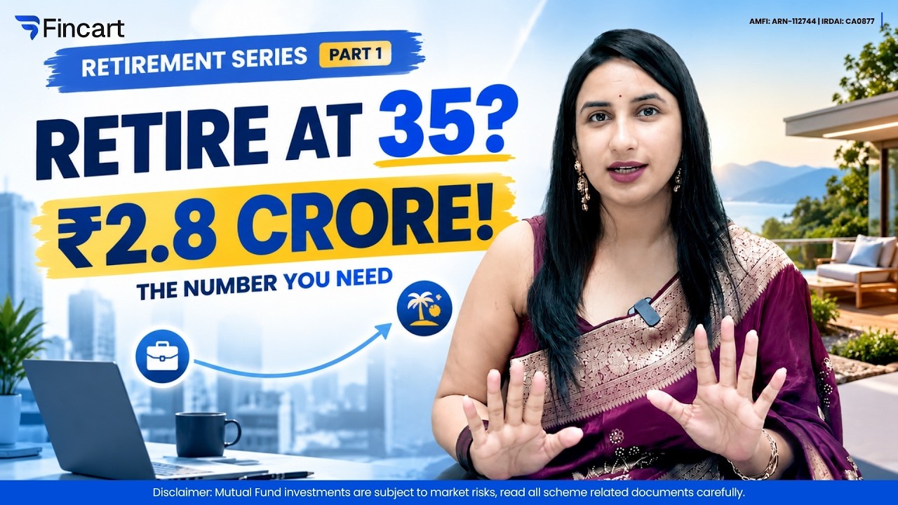 Retire at 35? It&rsquo;s not luck. It&rsquo;s one number. Find out yours! | Fincart