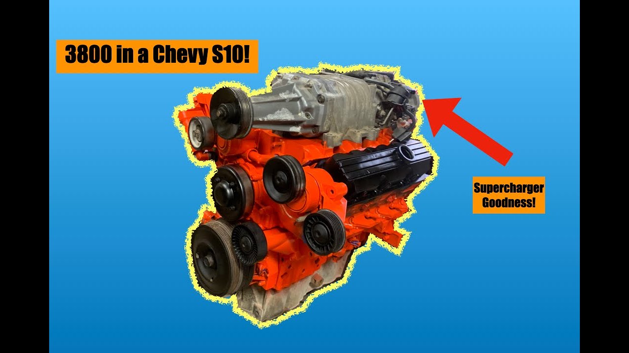 Установка SUPERCHARGE 3800 на CHEVY S10!! Часть 2! | Модификации двигателя и жгут проводов.