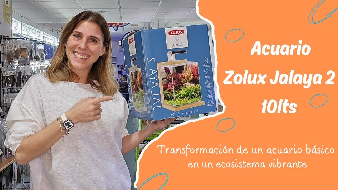 Acuario Zolux Jalaya 2: Transformaci&oacute;n de un acuario b&aacute;sico en un ecosistema vibrante