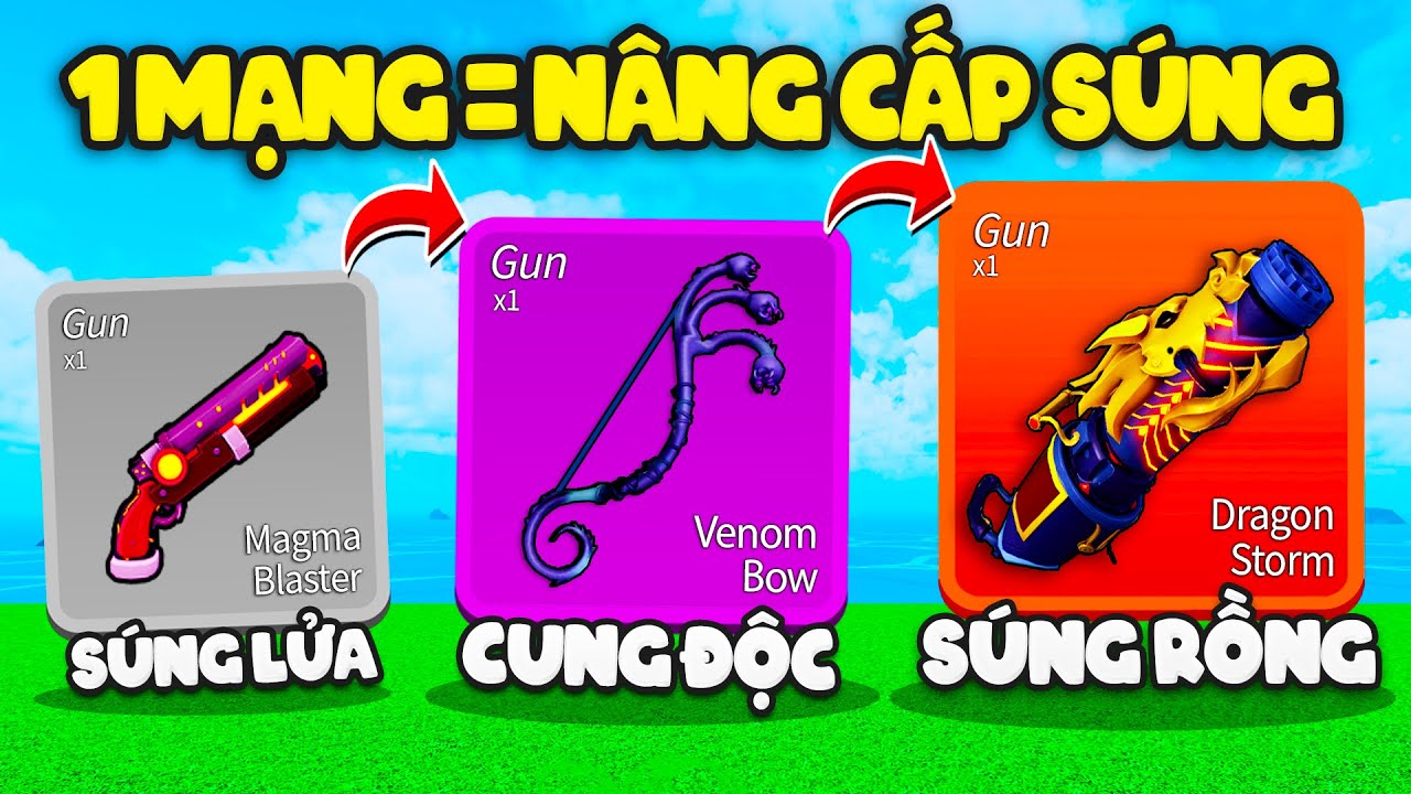 CHÚ 9 SĂN BOUNTY BẰNG TẤT CẢ SÚNG TRONG BLOX FRUITS !!