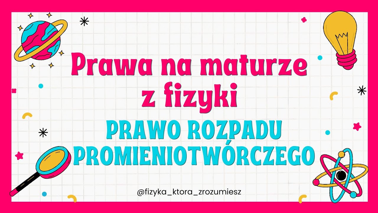 Prawo rozpadu promieniotwórczego