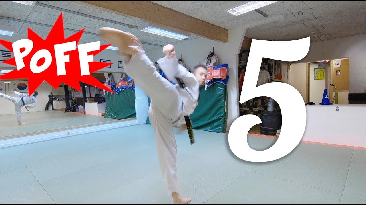 Poomsae på svenska - Taeguk 5 Jang
