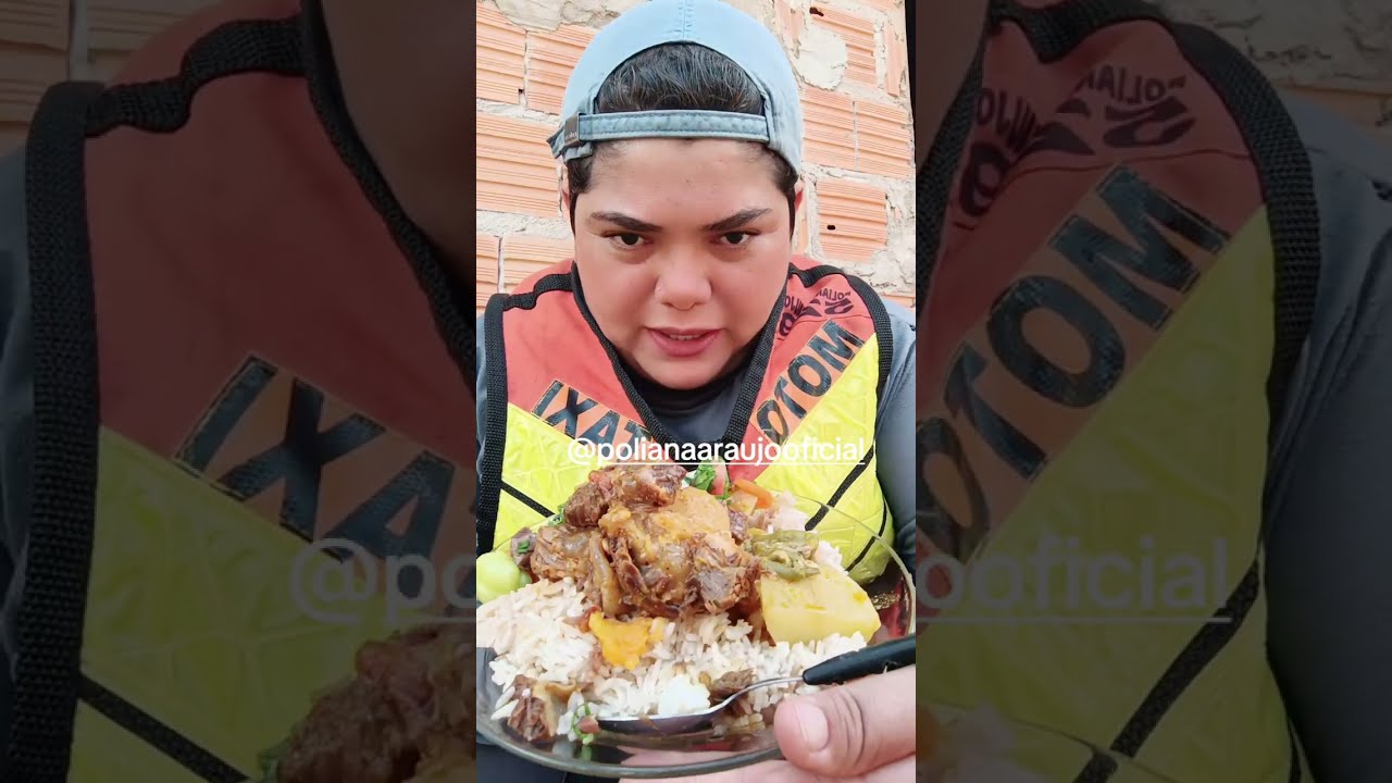 #COMENDO COM A POLY MUKBANG|ESTOU DE VOLTA|ALMOÇO NA CASA DA CUNHA, CHAMBARIL ADUBADO
