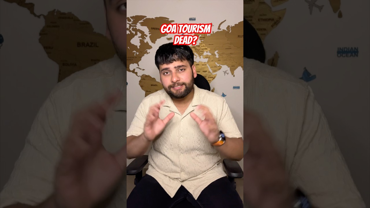 Goa tourism dead? #shorts #goaparty #newyear #travel #goanews