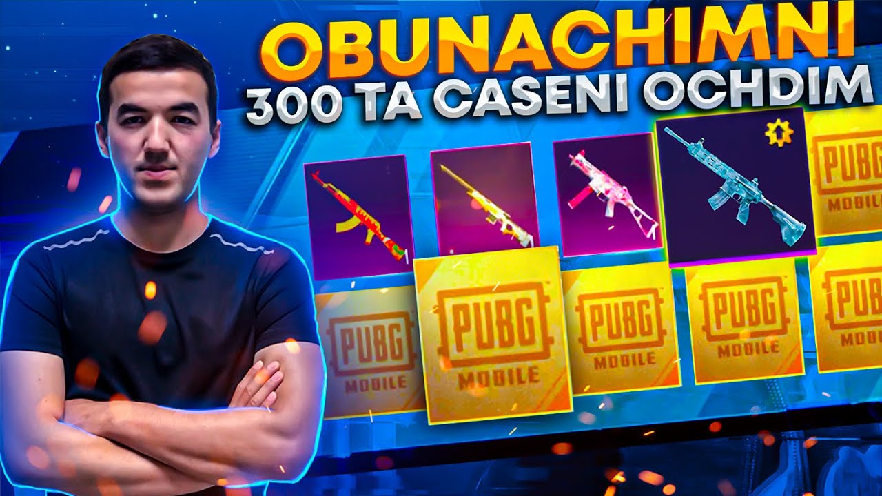 3 TA LEDNIK CHIQARDIK MI? / OPEN CASE#2 / PUBGM UZBEKISTAN