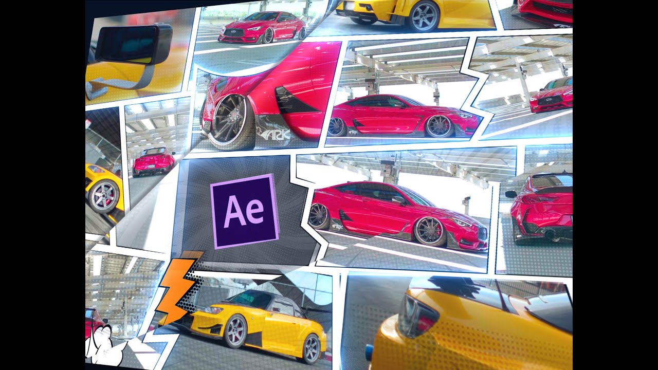 Comics Transition Effect in | After Effects | Tutorials