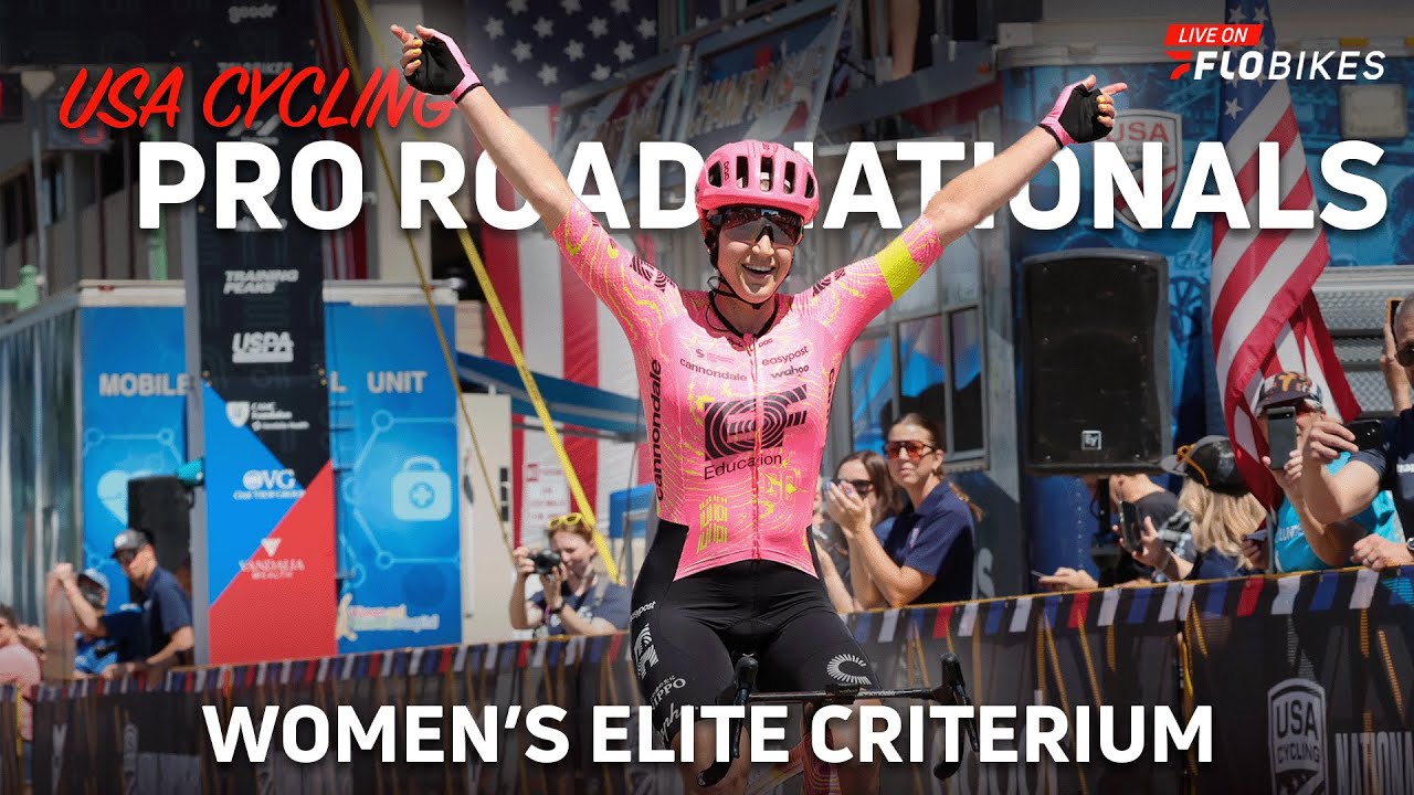 Live: Women's Elite Criterium | 2025 USA Cycling Pro Road Nationals