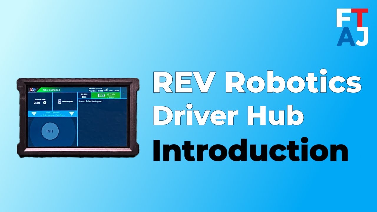REV Driver Hub | FIRST Tech Challenge