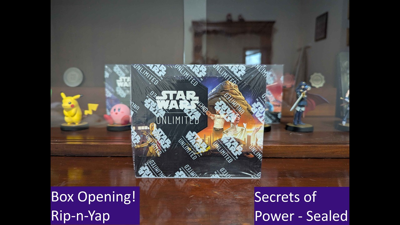 Star Wars: Unlimited Sealed Box Opening - Secrets of Power