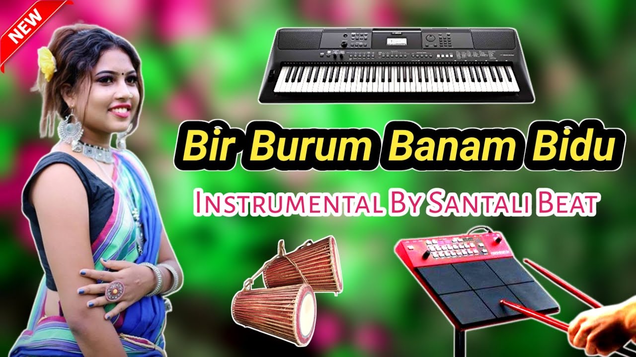 Bir Burum Banam Bidu 🎻 Paino Mix By Santali Beat 🎹 Santali Instrumental Music 2024