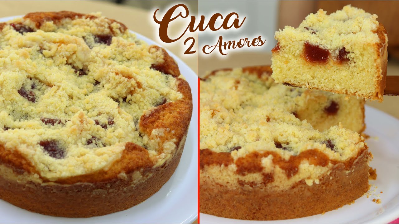 O SABOR FICA INCRÍVEL- BOLO CUCA DE GOIABADA ROMEU E JULIETA- SUPER FÁCIL- DIKA DA NAKA