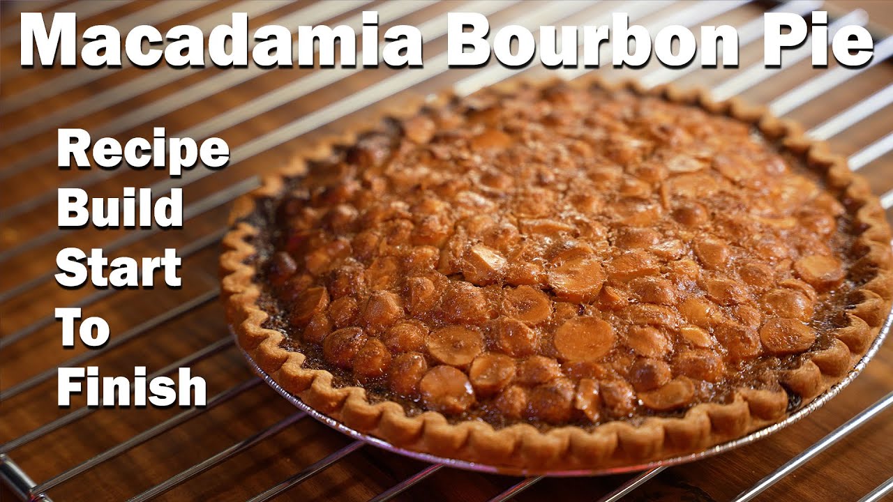 Как создать рецепт от начала до конца | Пирог с макадамией и бурбонским сыром