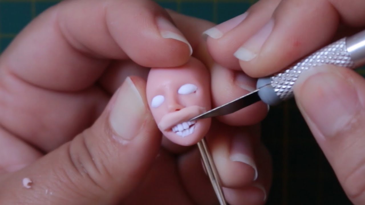Boca em biscuit | TUTORIAL