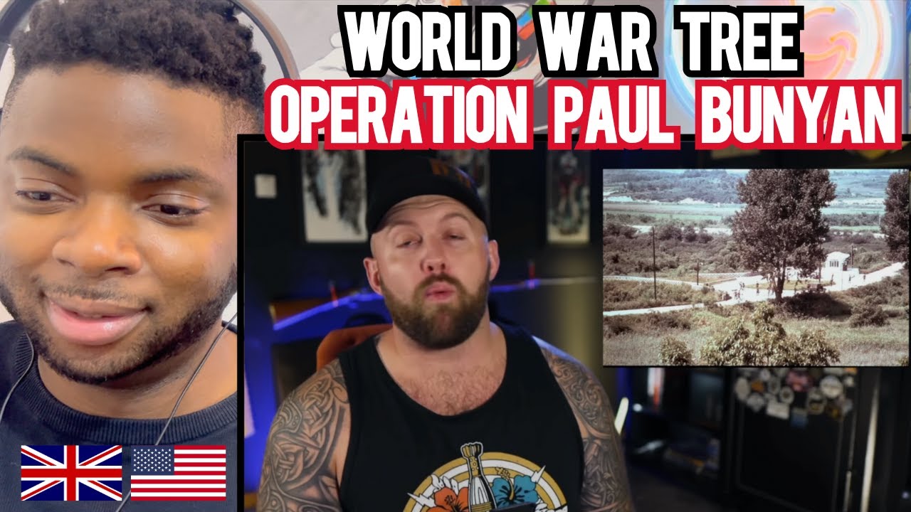 Brit Reacts To WORLD WAR TREE - OPERATION PAUL BUNYAN!