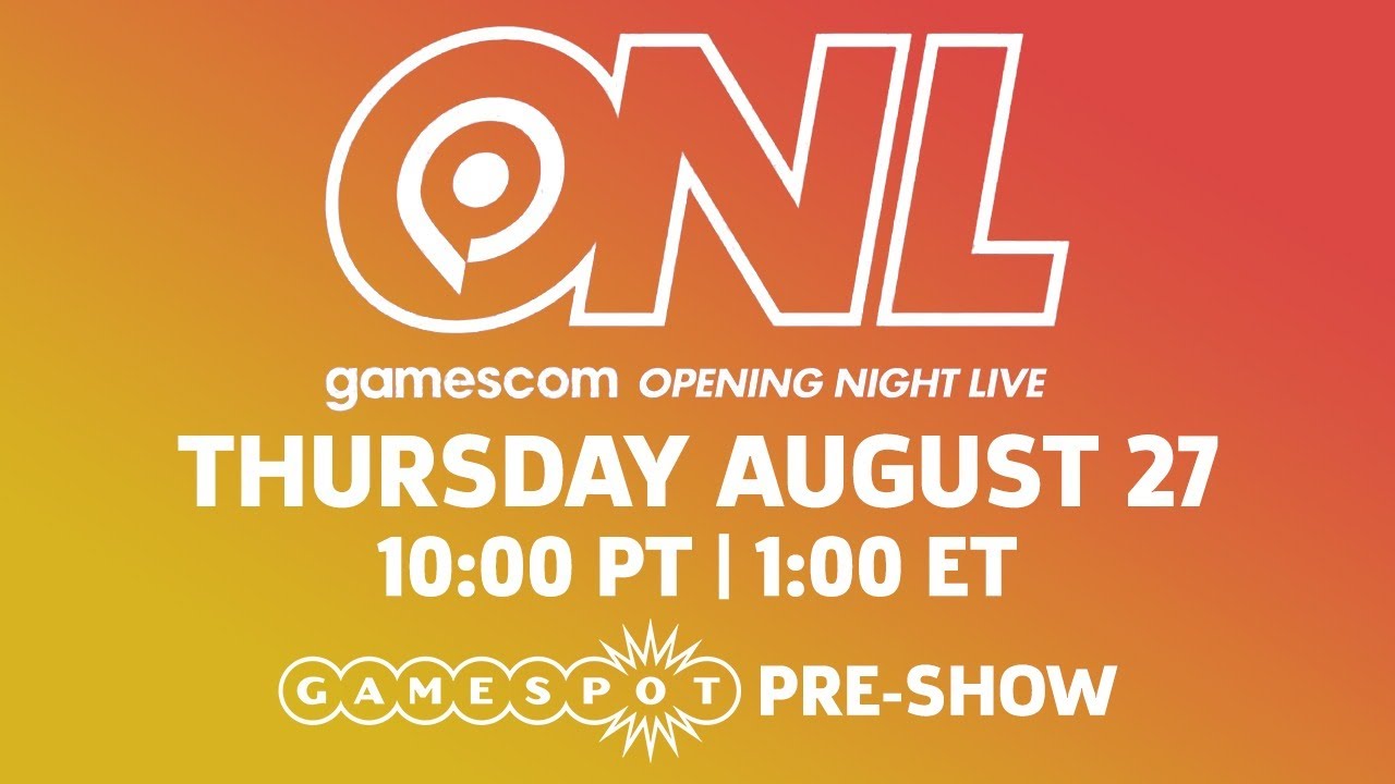 Gamescom 2020 Opening Night Live With Pre-Show