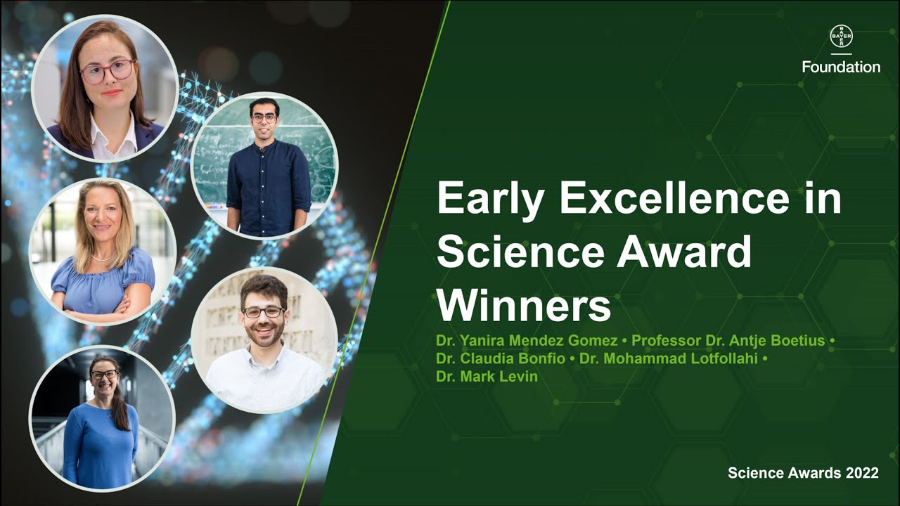Early Excellence in Science Winners 2022 I Bayer Foundation