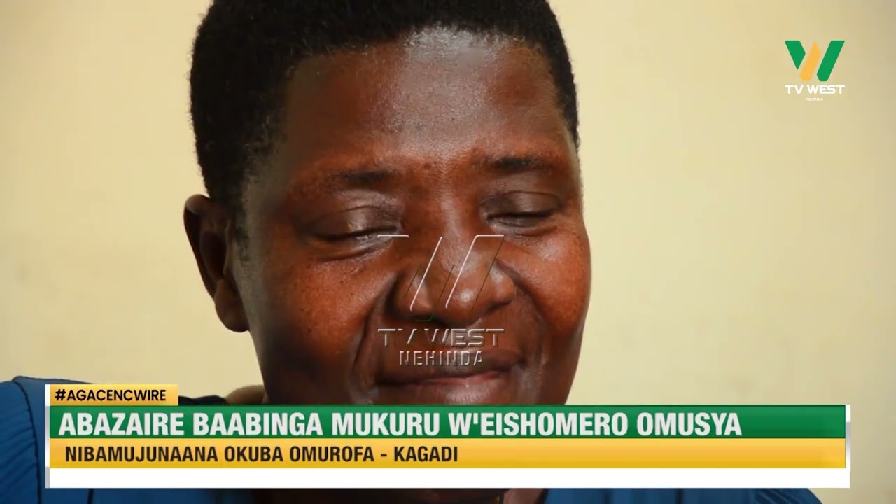 Agacencwire: Abazaire baabinga mukuru w'eishomero omusya barikumutura oburofa - Kagadi