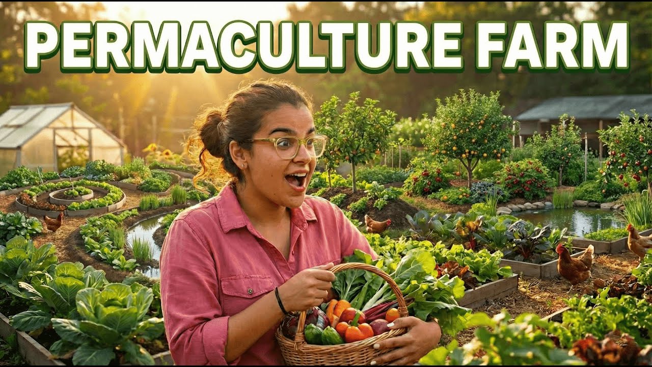 MORNING ON A PERMACULTURE FARM | TELANGANA
