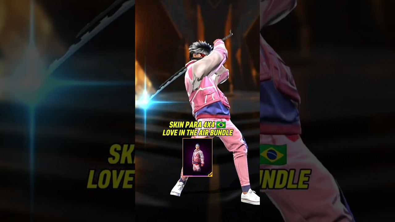 ILLEGAL 👑 DRESS COMBINATION 👺 FOR 🎮 LOVE IN THE AIR BUNDLE  🔥 FREE FIRE 🔥 #freefire #shorts