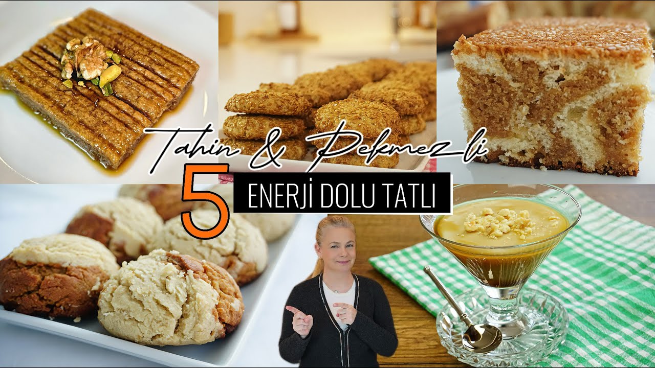 Tahin ve Pekmezle Enerji Dolu 5 Muhteşem Kış Tarifi!