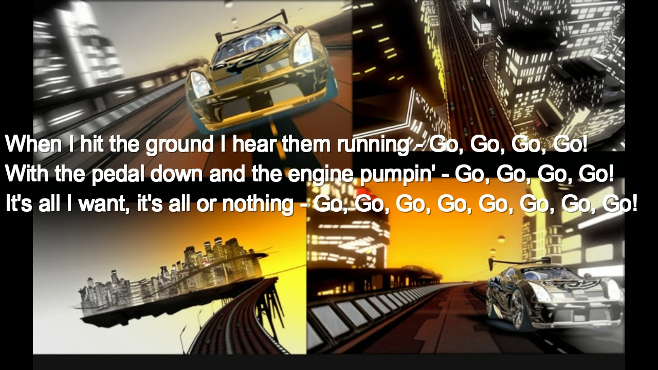 Mark Mrdeza - Go / Lyrics ( Hot Wheels Acceleracers )