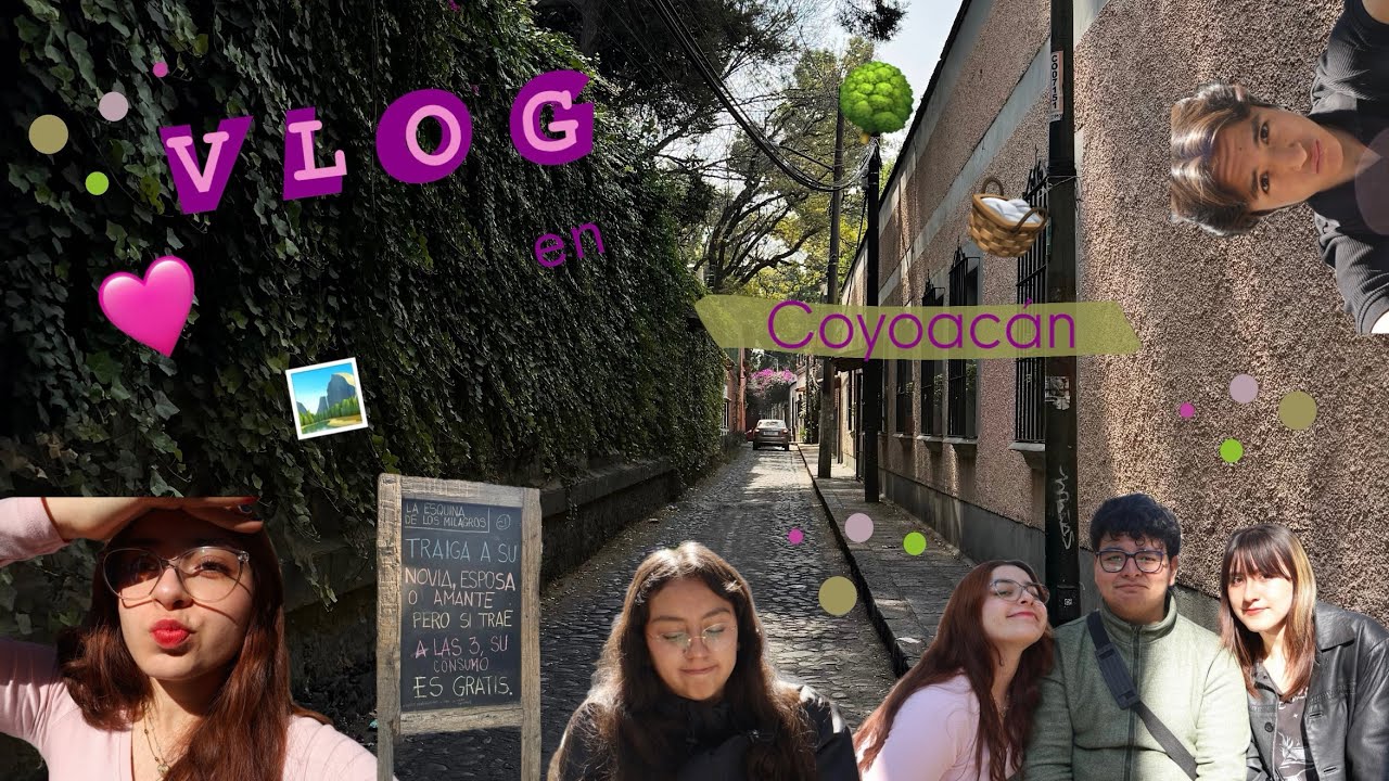 🧺 VLOG EN COYOACÁN - viveros, centro de coyo, comida en el mercadito