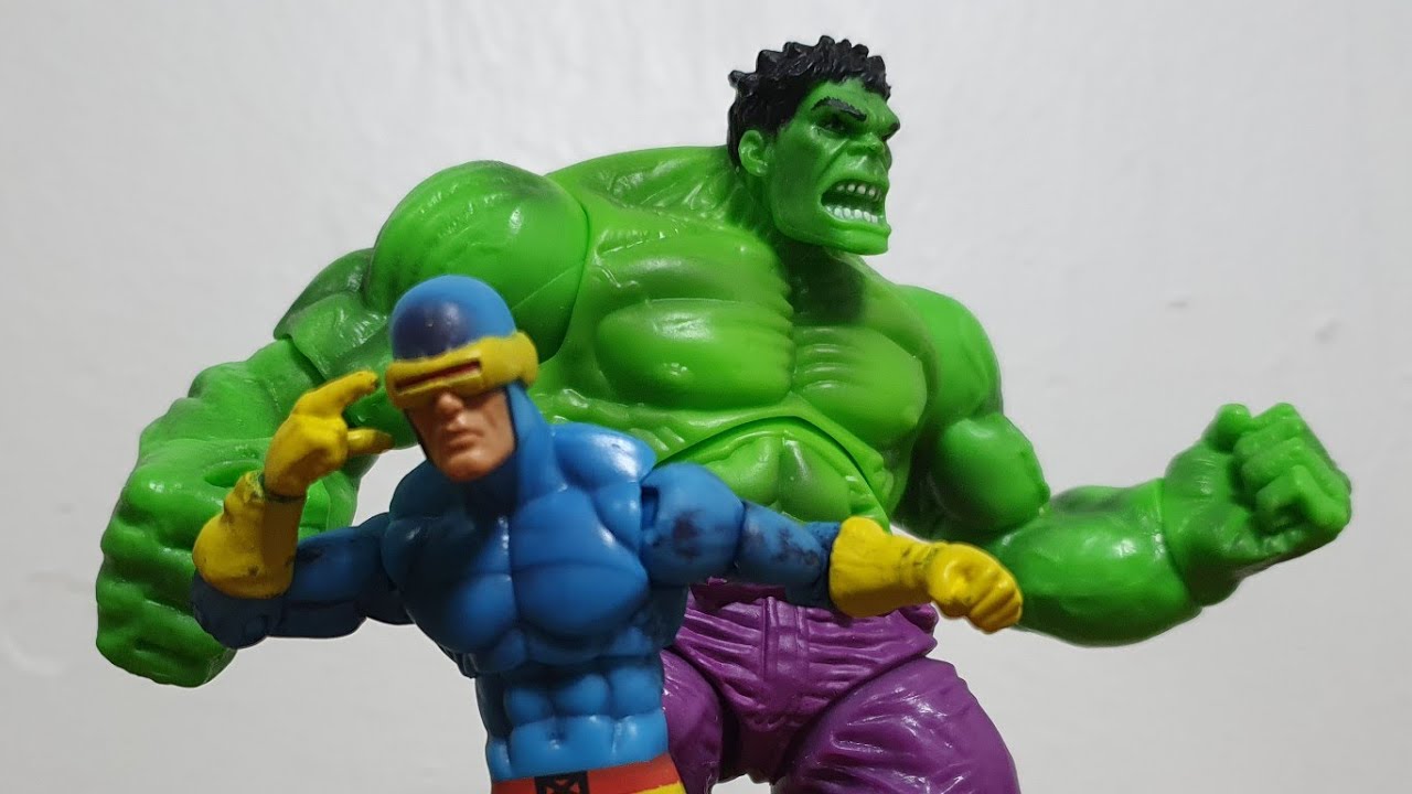 Hulk & Cyclops | Marvel Universe 3.75 Comic Packs | 25th Anniversary Secret Wars | Hasbro 2009