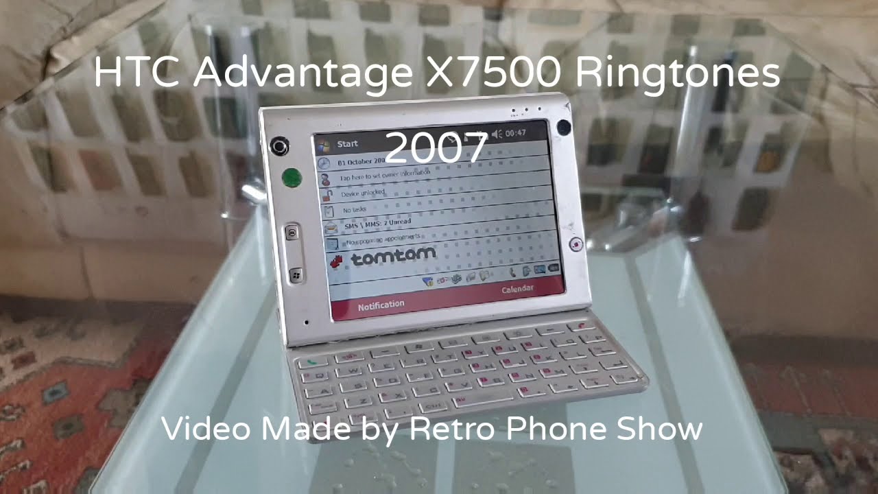 HTC Advantage X7500 Ringtones  (2007)