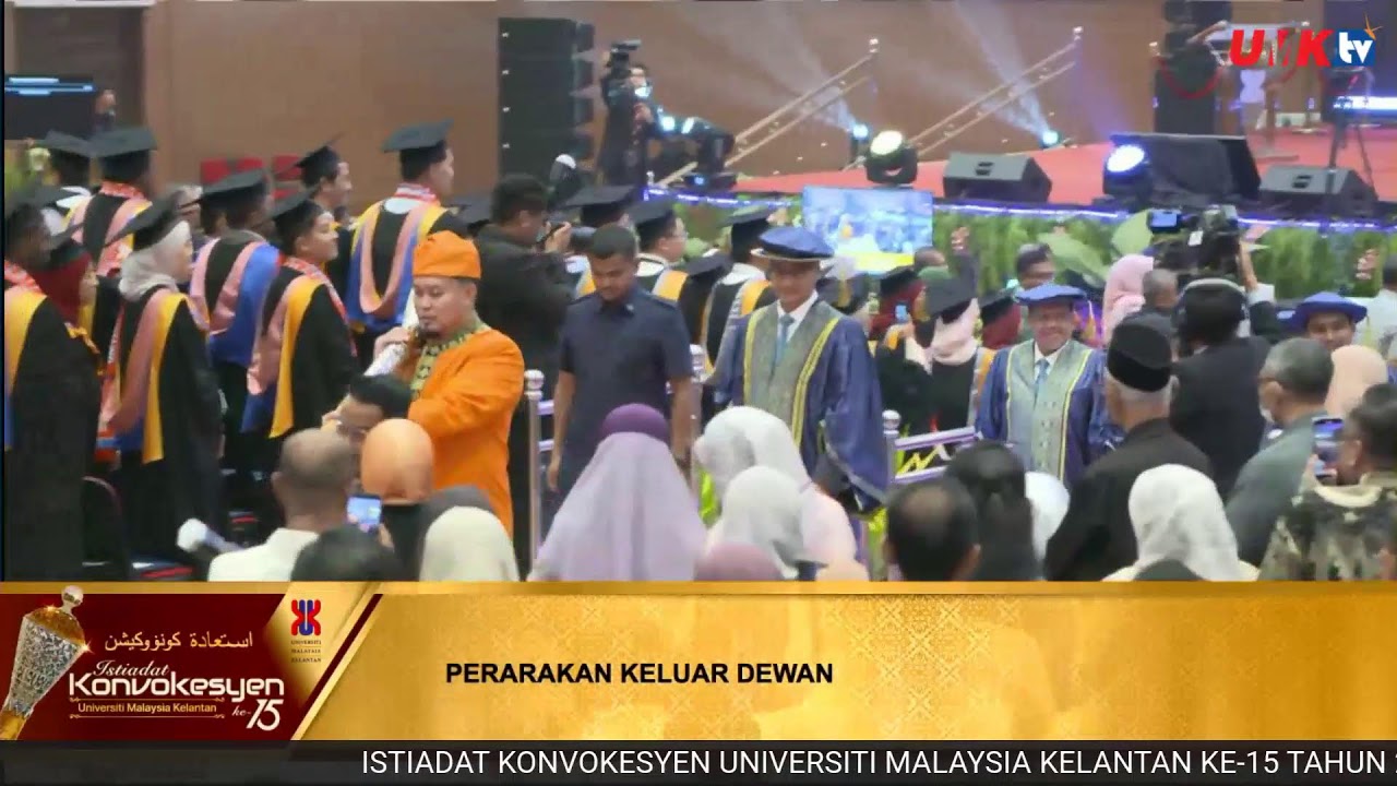 Sidang Keempat Istiadat Konvokesyen Universiti Malaysia Kelantan (UMK), Ke-15, 2025