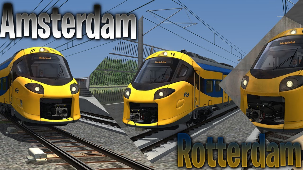 En dat was een noodrem!! ICNG naar Rotterdam - Train Sim Classic