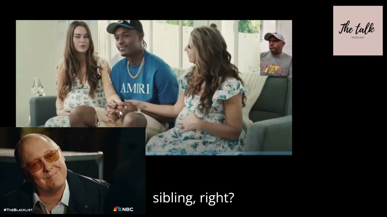 man is selling content of himself with both a mother and her daughter