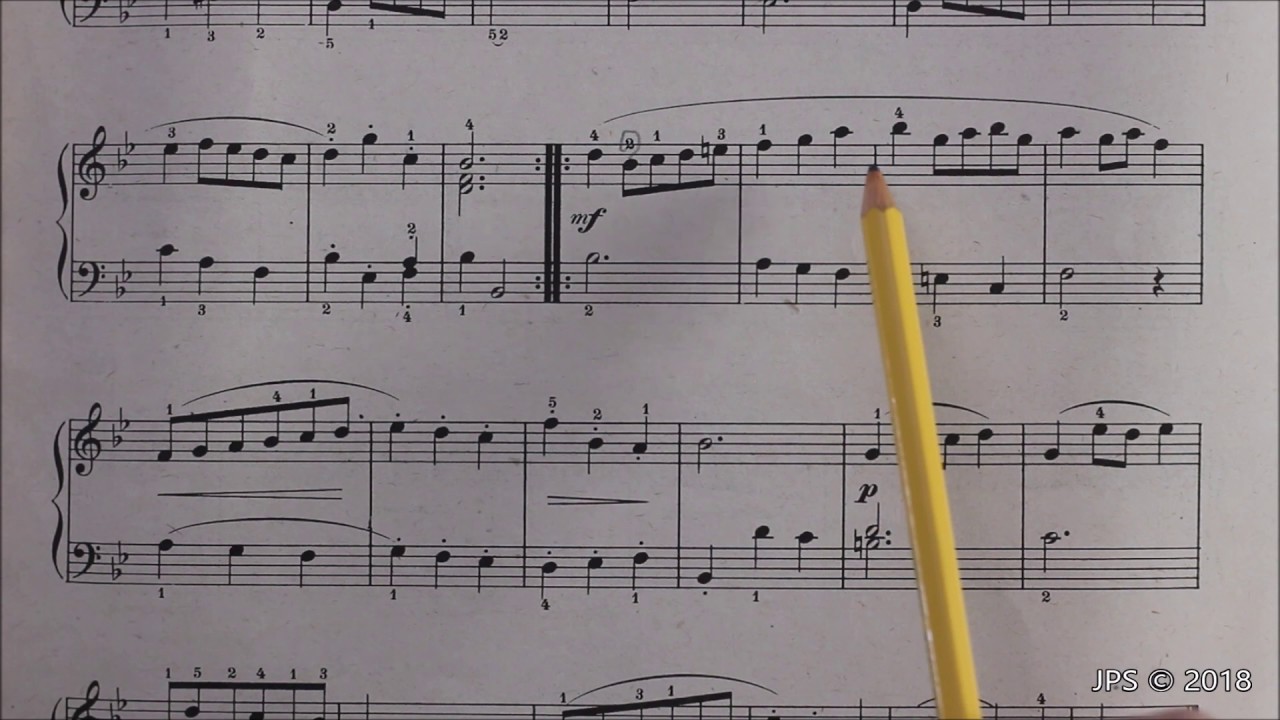 (Серия обучающих программ) Менуэт соль минор BWV Anh 115 (Урок)
